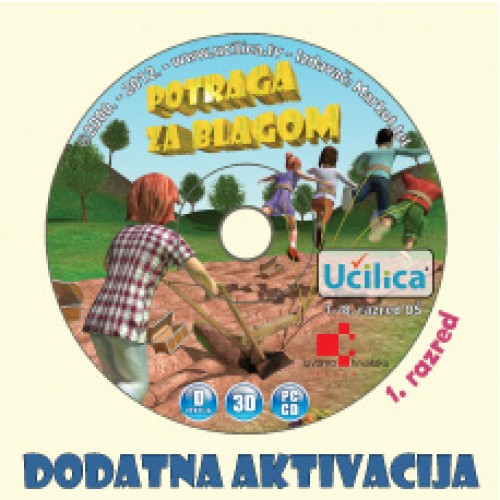 Dodatna aktivacija CD Učilice za 1. razred